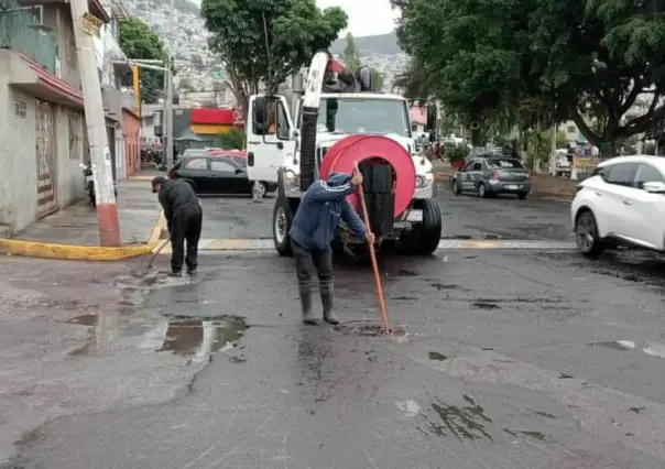 Activan protocolos contra inundaciones en Tlalnepantla