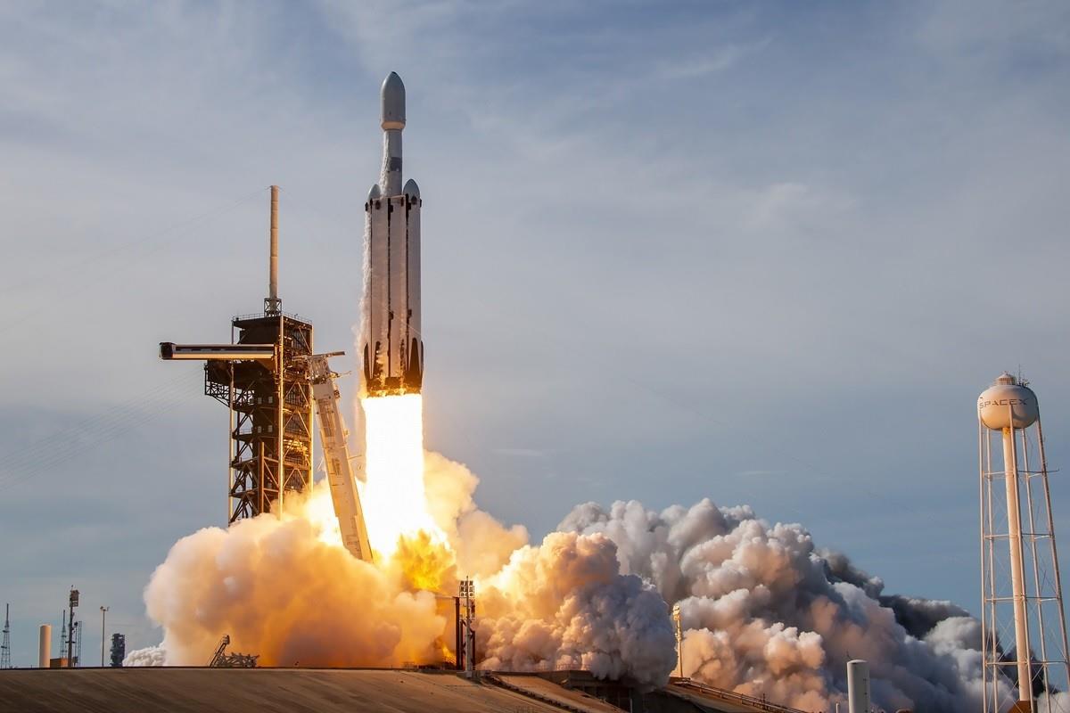 El satélite GOES-U (Satélite Ambiental Operacional Geoestacionario) fue lanzado en un cohete SpaceX Falcon Heavy en el Centro Espacial Kennedy de la NASA en Florida. Foto: X @SpaceX