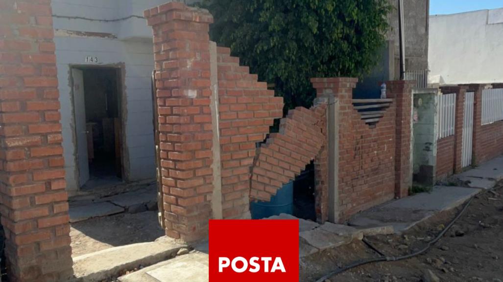 Más de 50 casas en riesgo de colapsar en Tijuana por deslizamiento | VIDEO