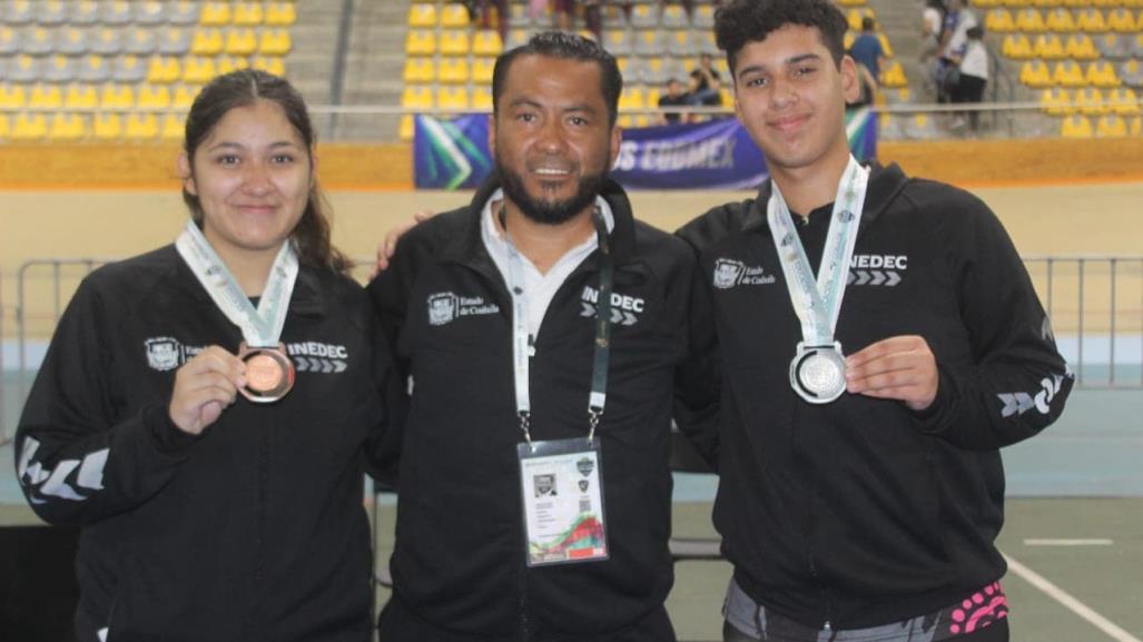 Plata y bronce en Taekwondo para Coahuila en las nacionales de la CONADE