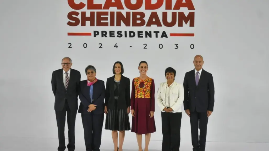 Claudia Sheinbaum presenta cinco nuevos integrantes de gabinete presidencial