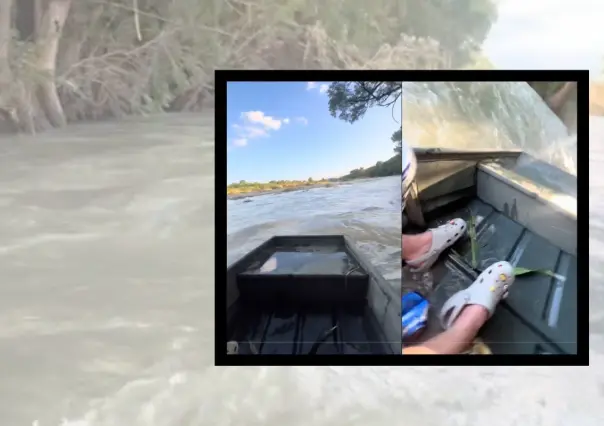 Jóvenes aventureros se vuelcan en lancha por río Ramos (VIDEO)