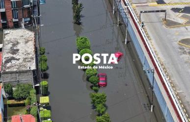 Fuertes lluvias en Ecatepec: más de 700 casas afectadas