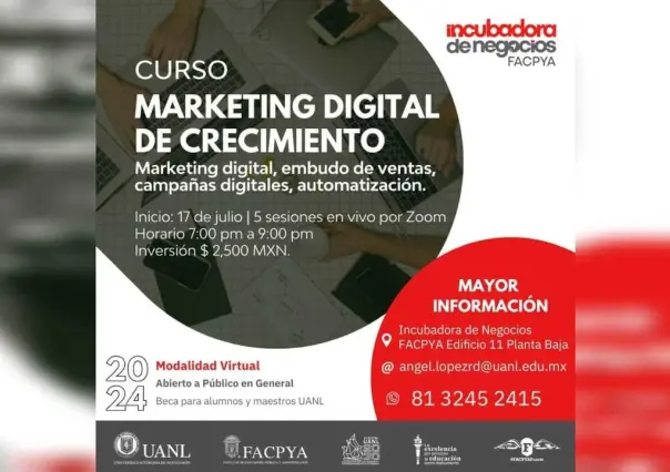 Impartirá FACPYA curso de marketing digital para emprendedores