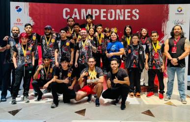 ¡Orgullo nacional! Coahuila gana 36 medallas en torneo de Wushu Kung Fu