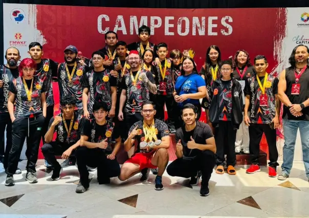 ¡Orgullo nacional! Coahuila gana 36 medallas en torneo de Wushu Kung Fu