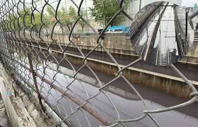 Suspenden parcialmente Línea A del STC Metro por inundación en zona de vías