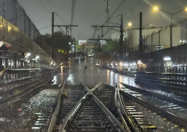 Intensas lluvias inundan Línea A del Metro, estas estaciones no tienen servicio