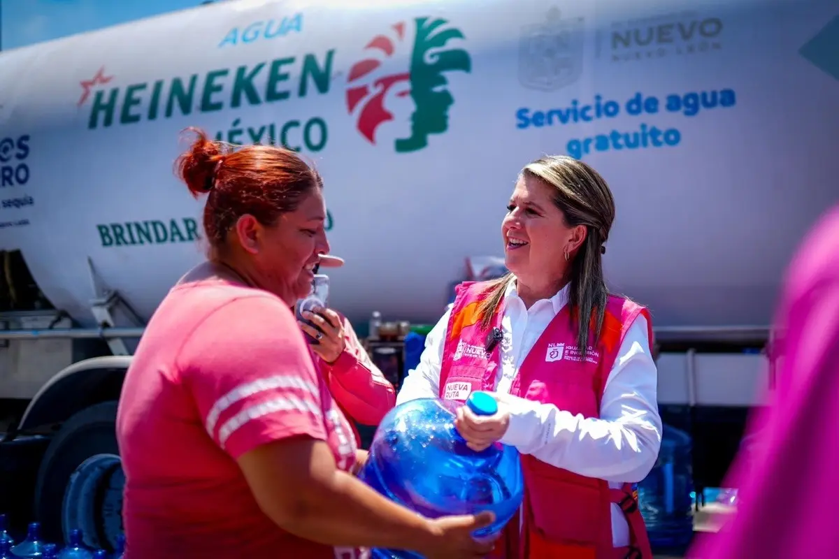 Secretaría de Igualdad e Inclusión entrega 852 mil litros de agua potable