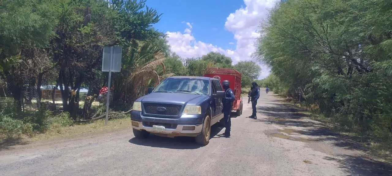 La Secretaria de Seguridad Pública, mantiene operativo en la zona sierra de Durango, por lo que garantiza la seguridad de la zona. Foto: Facebook SSP Durango.