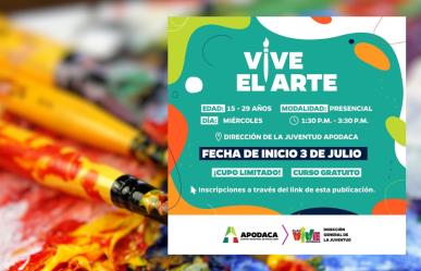 Descubre tu creatividad en Apodaca con el programa VIVE EL ARTE