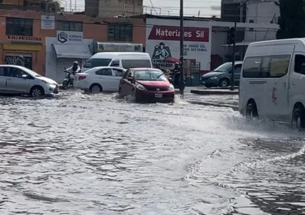 Inundaciones y encharcamientos en límites de Ecatepec y Nezahualcóyotl