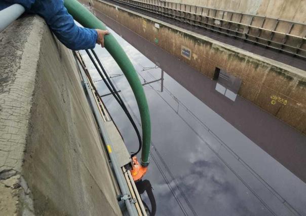 Cierre parcial del Metro CDMX por inundaciones en el oriente