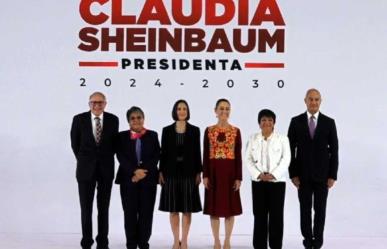 Presenta Claudia Sheinbaum 6 miembros más de su gabinete