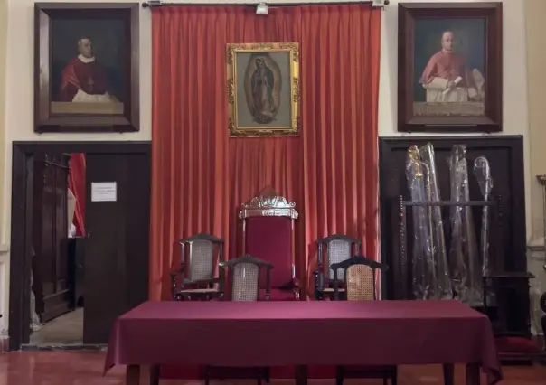 Sala capitular, lugar emblemático de la Catedral de Mérida