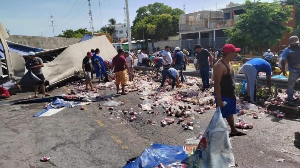 ¡Viernes y la rapiña de cervezas en Campeche lo sabe!