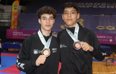 Coahuila gana 2 medallas de bronce en Karate en las nacionales CONADE 2024