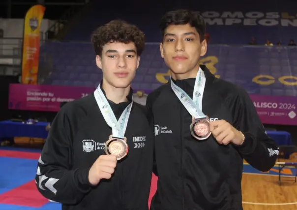 Coahuila gana 2 medallas de bronce en Karate en las nacionales CONADE 2024