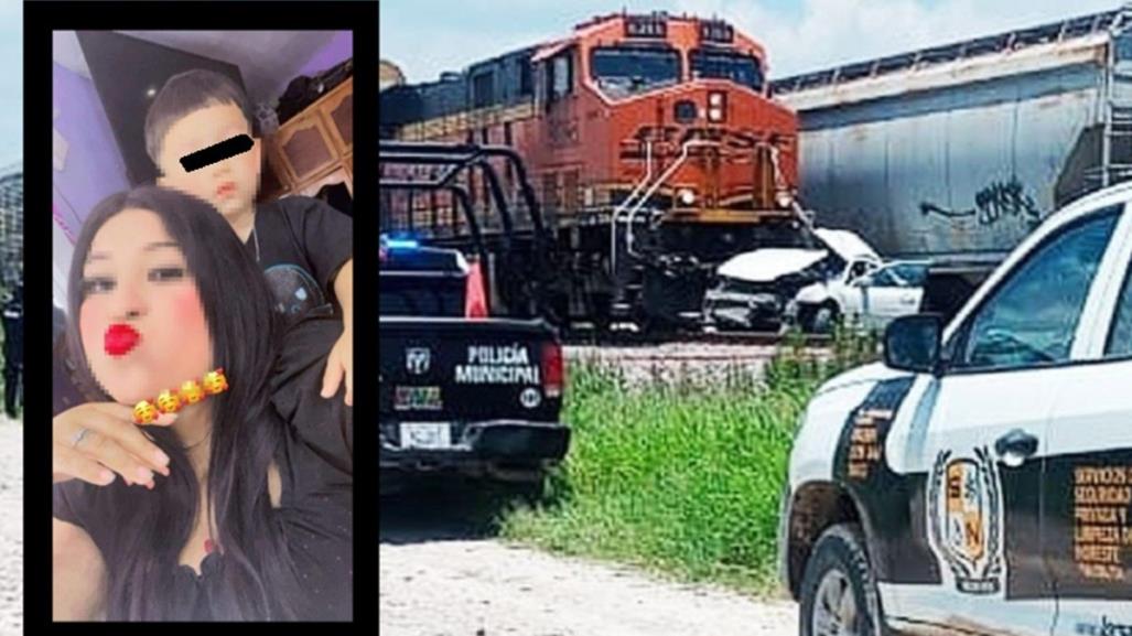 Muere madre y su pequeño hijo en su intento por ganar paso al tren en Anáhuac