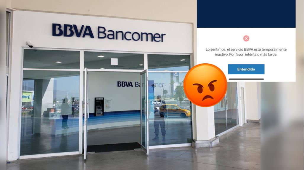 Usuarios reportan fallas en la aplicación de BBVA México