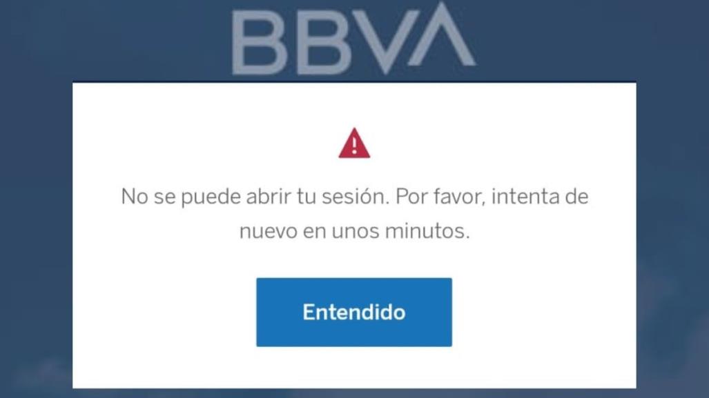 ¡Mis ahorros, mi dinero!,  BBVA presenta fallas en app y ¡en plena quincena!