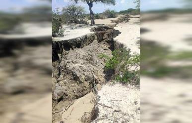 Temor en habitantes de Tula tras la aparición de una grieta gigante en la tierra