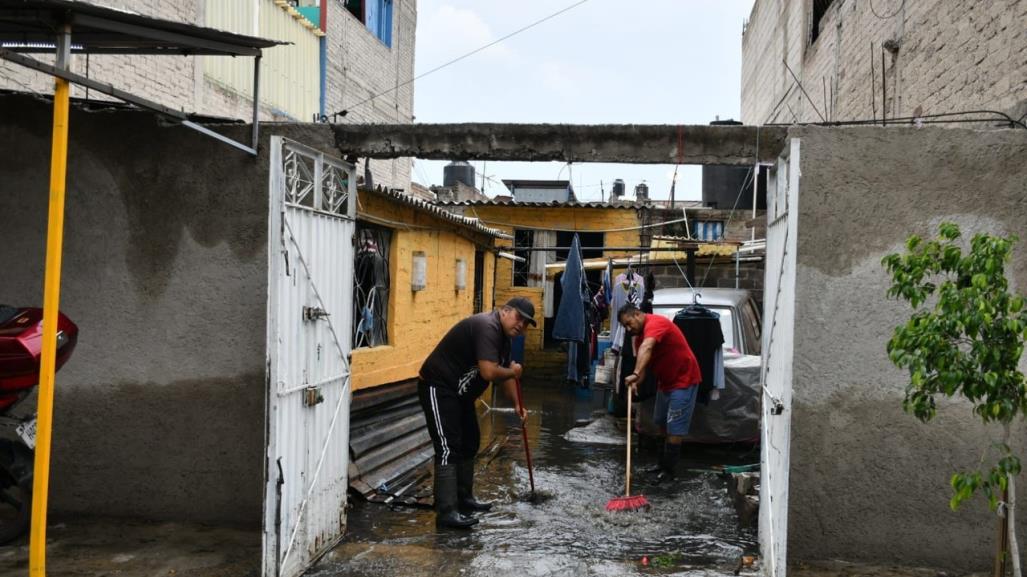 Nezahualcóyotl: Abren centro de acopio para familias afectadas por lluvias