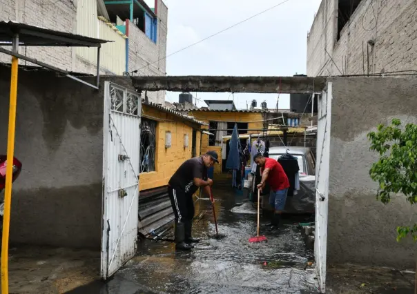 Nezahualcóyotl: Abren centro de acopio para familias afectadas por lluvias