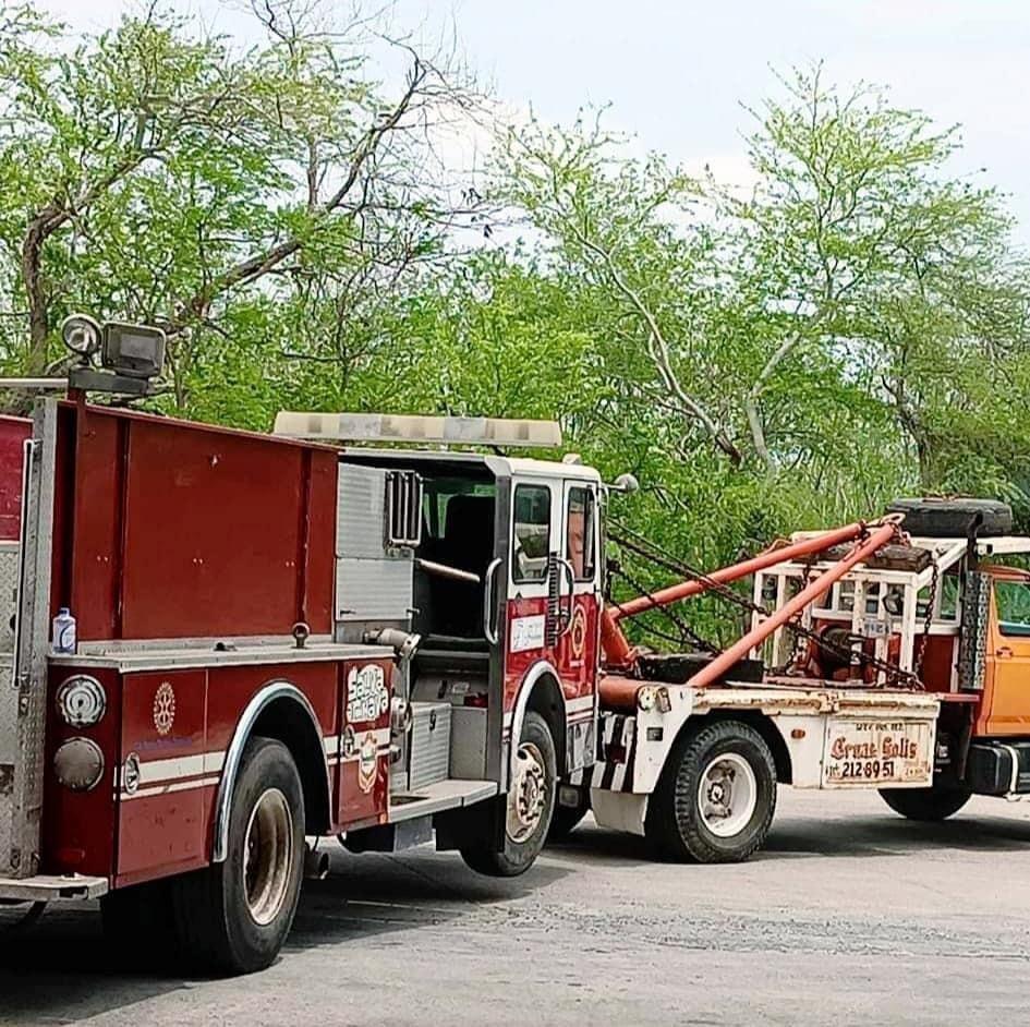 Bomberos de Tampico operan “reliquias”