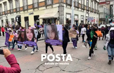 Se manifiestan en Toluca por feminicidio en Lerma y exigencia de justicia