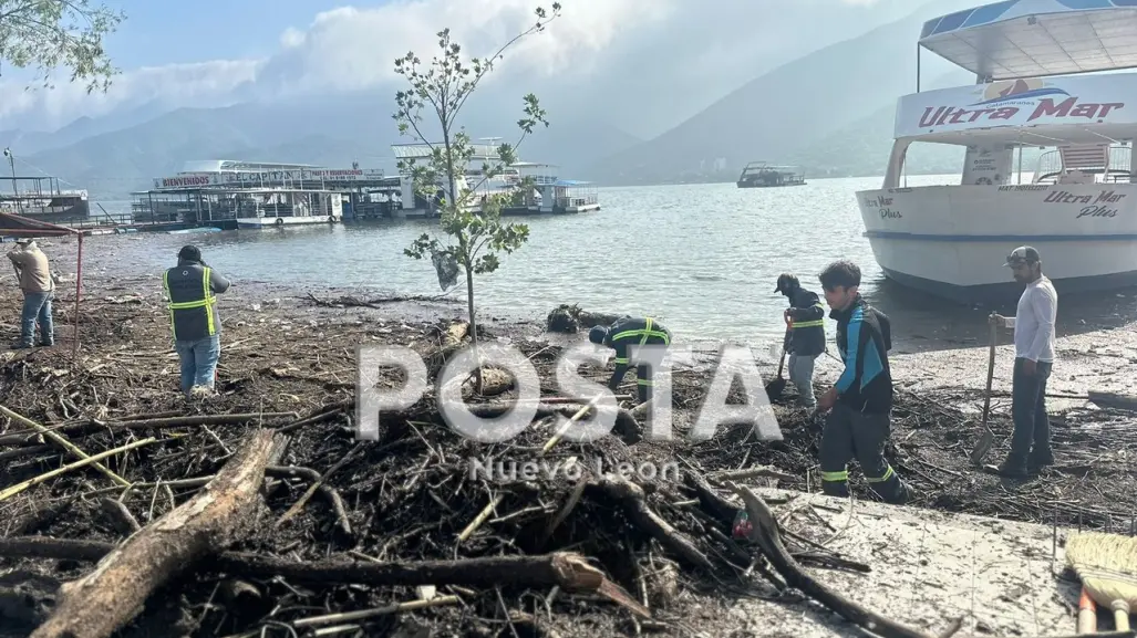 La Presa La Boca cada vez luce más limpia y llena