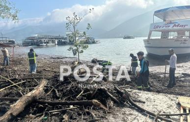 La Presa La Boca cada vez luce más limpia y llena