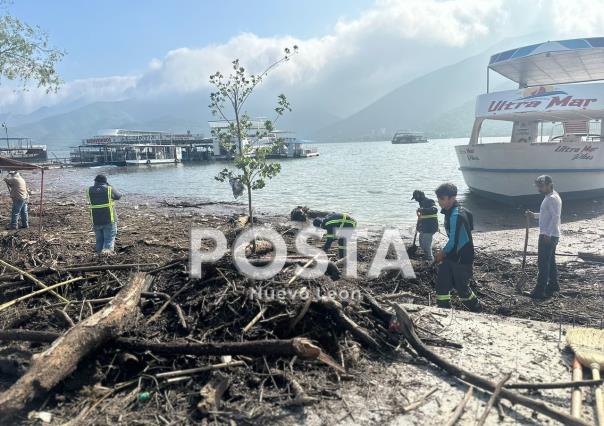 La Presa La Boca cada vez luce más limpia y llena