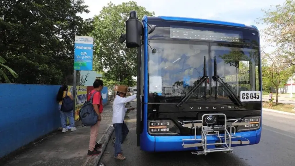 Inician operaciones 4 nuevas rutas del Va y Ven que conectarán más a Mérida