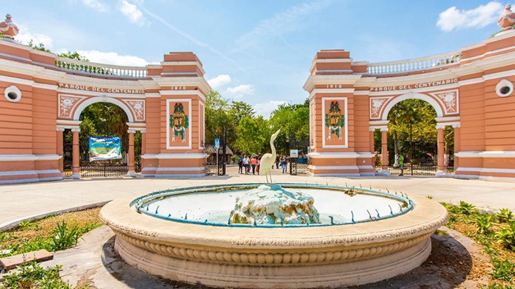 Cae árbol en el recinto de los jaguares del Centenario de Mérida