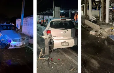 Persecución en Mérida: Conductor causa destrozos en la avenida Fidel Velázquez