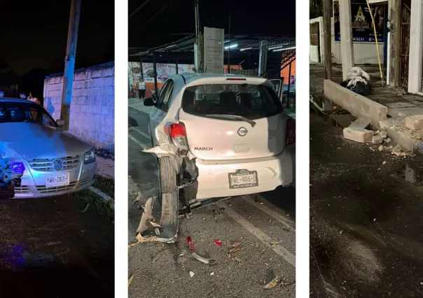 Persecución en Mérida: Conductor causa destrozos en la avenida Fidel Velázquez