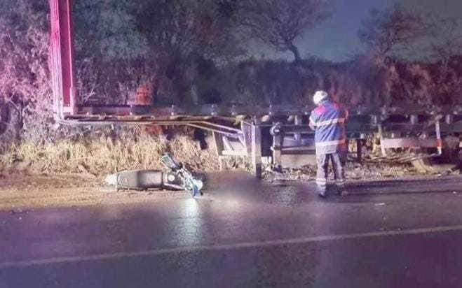 Joven motociclista muere en accidente en Zinacantepec