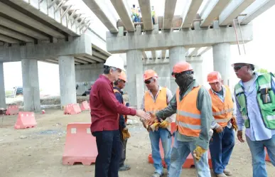 Avances del Puente de la Esperanza y Hospital ISSSTE en Tampico