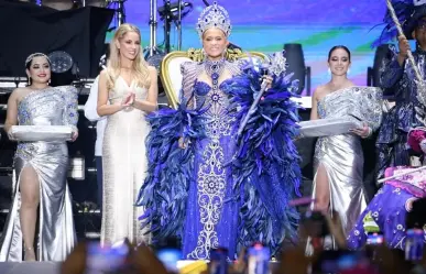 Yuri, reina de la Alegría del Carnaval de Veracruz 2024