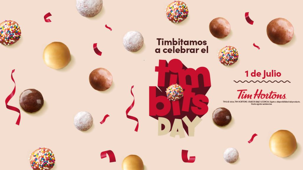 Celebra el Timbits day este 01 de julio en Tims Hortons