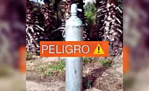 Alerta en Sonora, Baja California y BCS por robo de cilindros de gas cloro