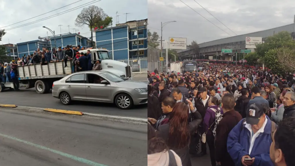 ¡Ya no aguanto, ya no aguanto! Vuelve a fallar Línea 9 del Metro en CDMX