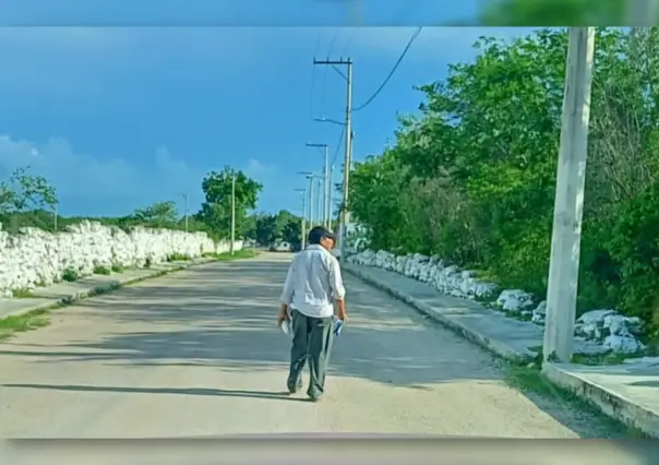 Desolador cortejo fúnebre: Enfrenta solo el último adiós a su hermano