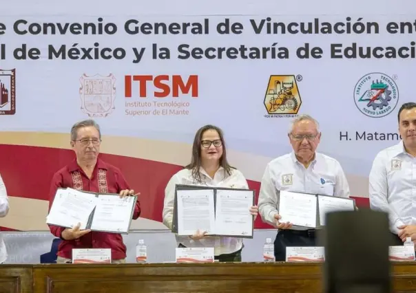 La SET firma convenio con el Tecnológico Nacional de México