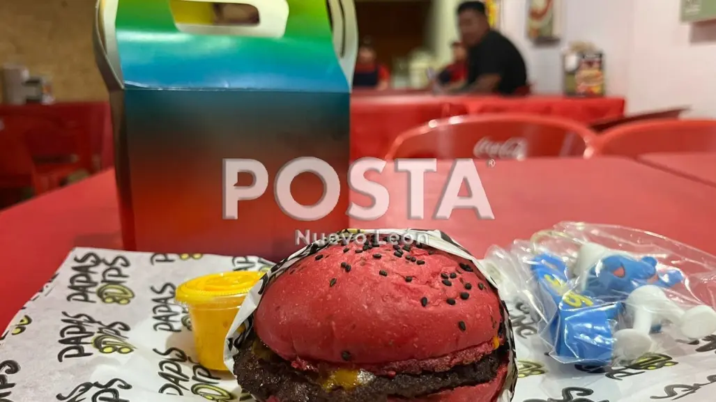 ¡Hamburguesas de colores! En Monterrey