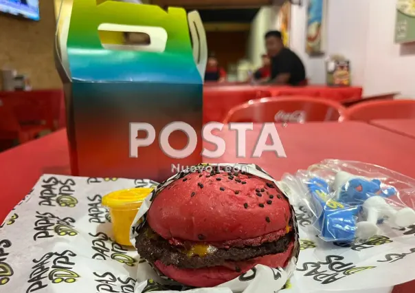 ¡Hamburguesas de colores! En Monterrey