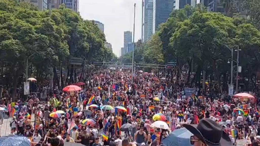 Así se vive la 46 Marcha del Orgullo LGBTTTIQ+ en las calles de la CDMX