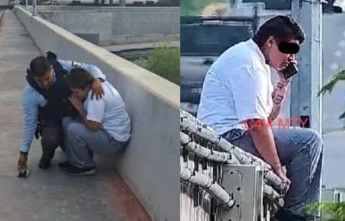 Rescatan a una joven que intentó suicidarse en Monterrey