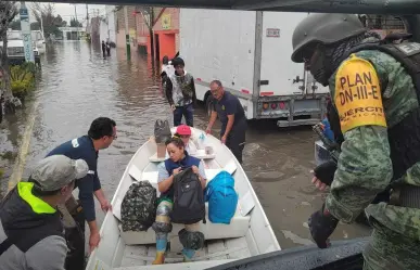 Sedena coordina esfuerzos para asistir a población afectada por lluvias